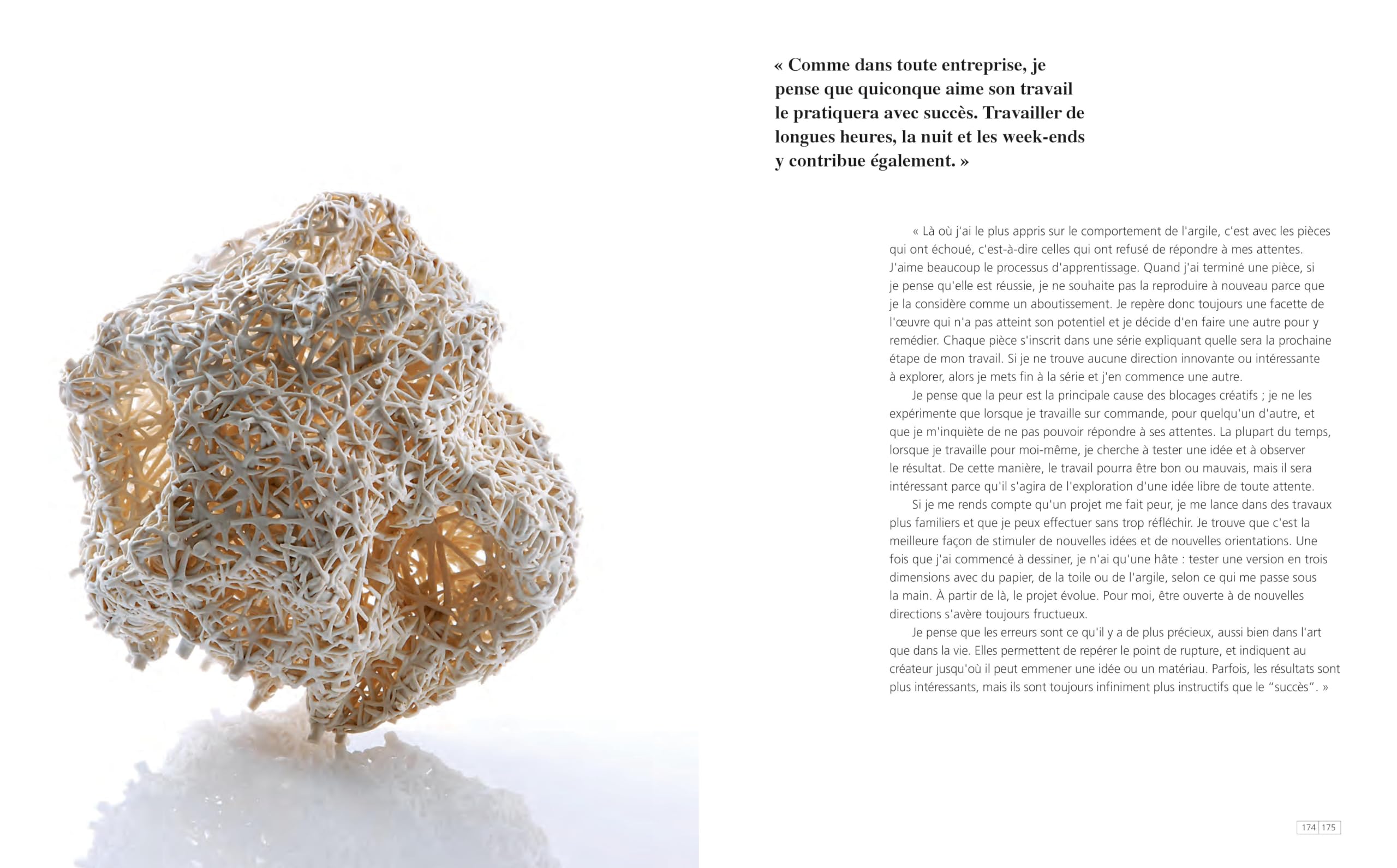 Céramique. Processus créatifs des artistes contemporains