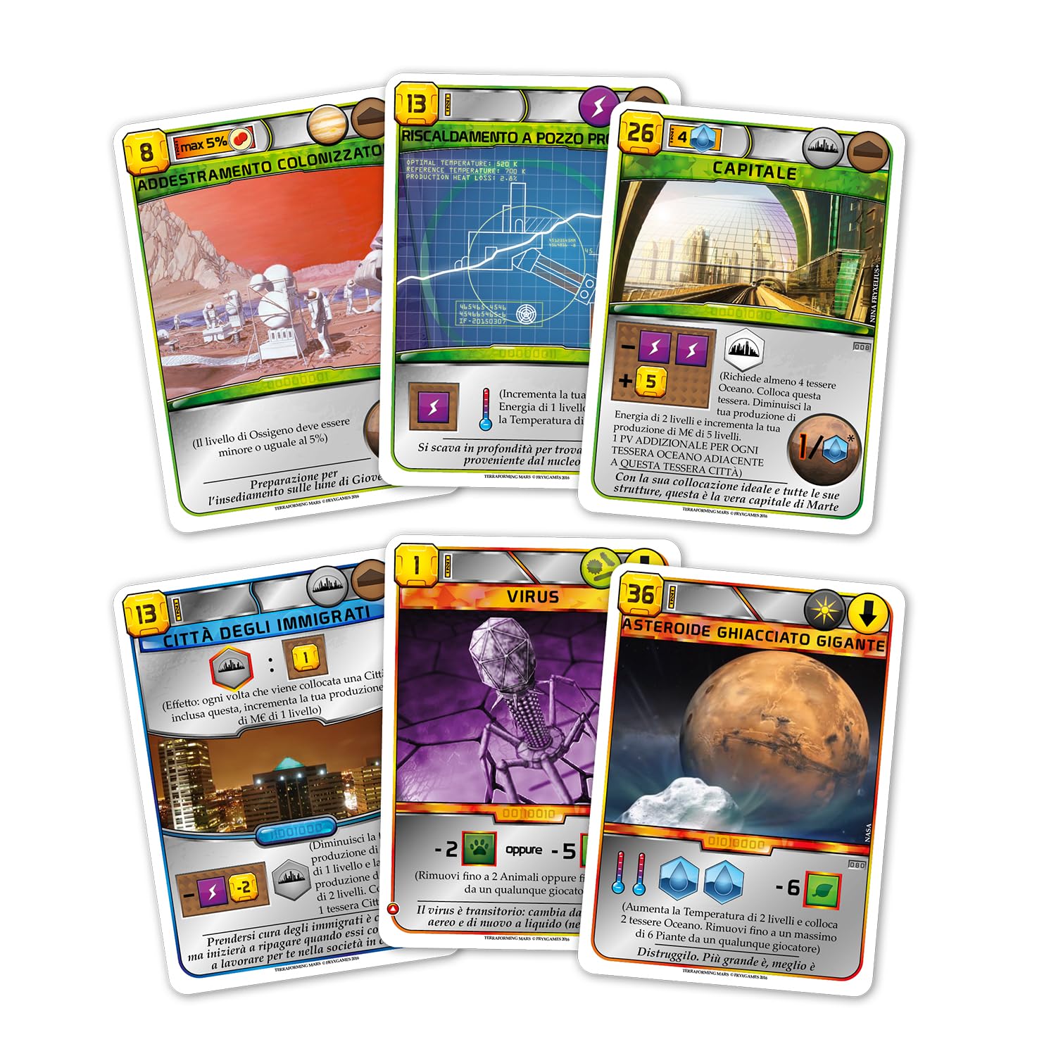 Ghenos Games - TRMR - Terraforming Mars, Gioco da Tavolo, da 1 a 5 giocatori, 12-99 anni