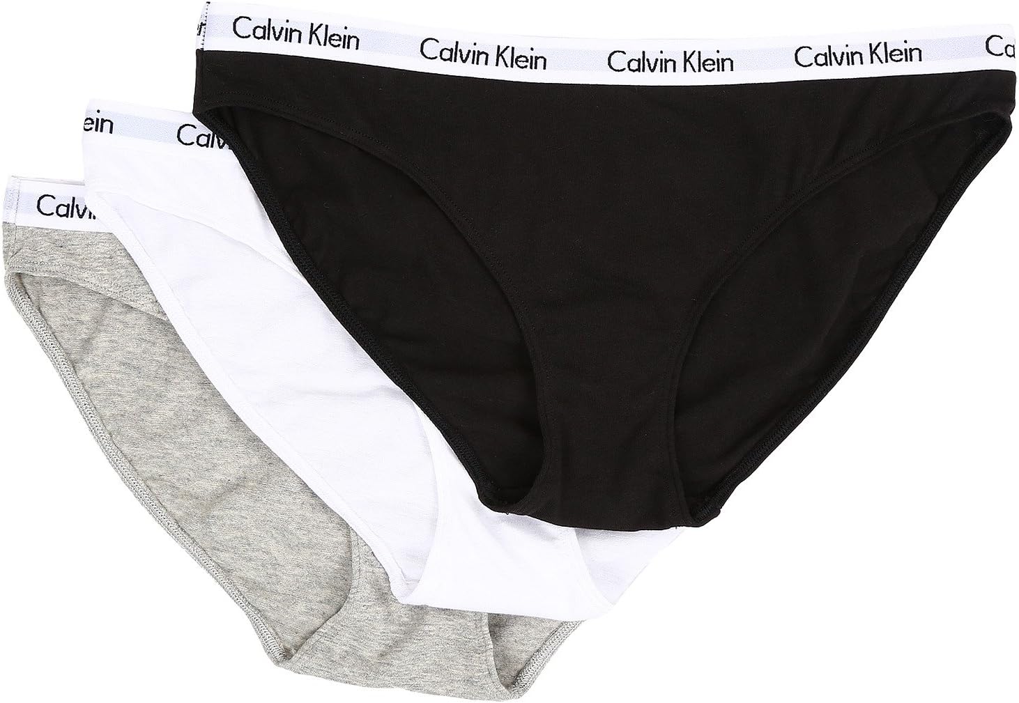 Women's Carousel Logo Cotton Stretch Bikini Panties, 3 Pack