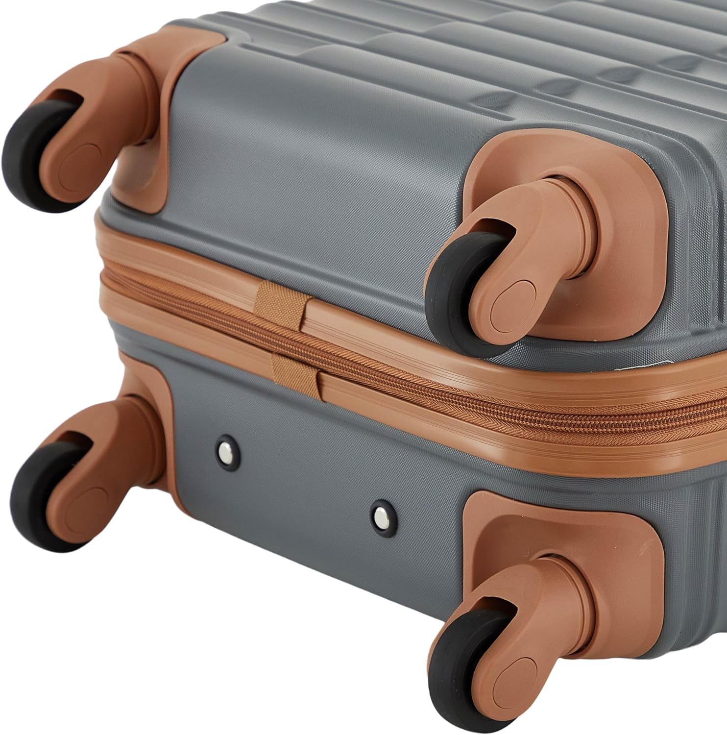 Wrangler 22" Outrider Hardside Carry-On Luggage, Lava Smoke - Image 8