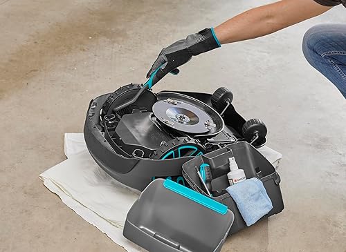 Vista 14 de Cortacésped GARDENA SILENO City 15002-20, robótico automático, con aplicación Bluetooth y cable límite, silencioso, para césped de hasta 5400 pies