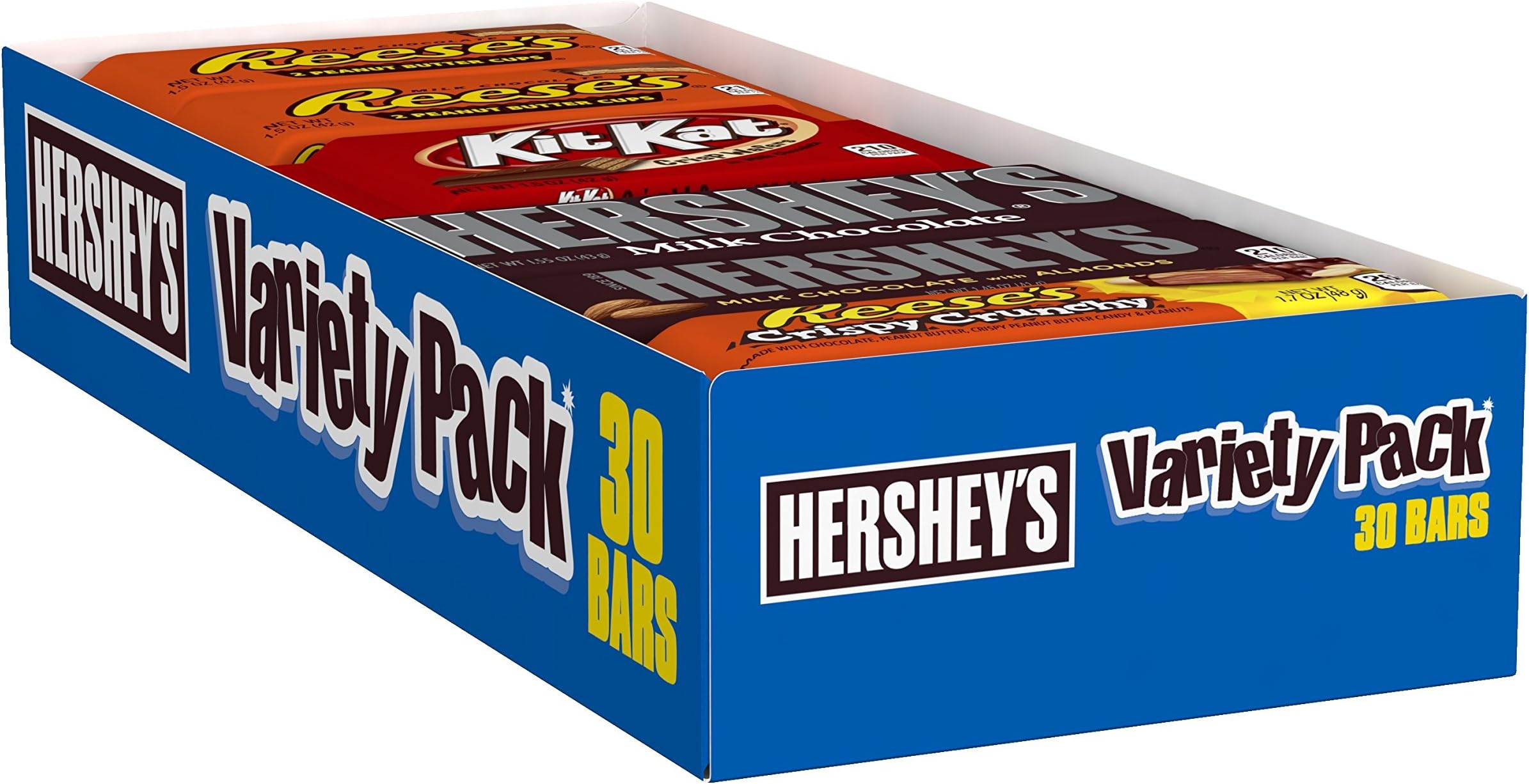 Hershey uxApzl Chocolate Candy Bar Variety Pack, HERSHEYS Milk Chocolate With