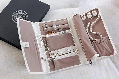 Miniatura 6 de Bolso de viaje Case Elegance para joyas de cuero vegano, organizador para joyas