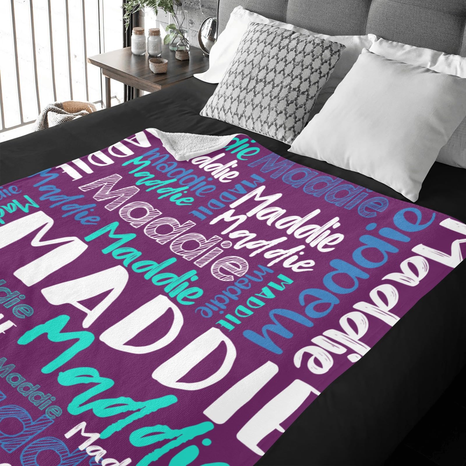 Dr.TOUGH Personalized Name Blanket - Custom Kids & Adult Blankets, Ultra-Soft Gift For Birthdays & Holidays - View #10