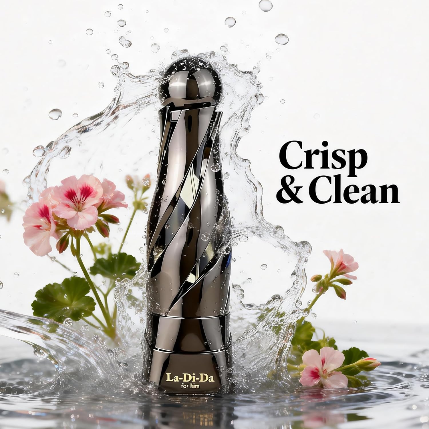 A CENTER La Di Da Men Cologne 100ml Fresh Spicy Gourmand Eau de Parfum Bergamot Vanilla Amber Scent Gift for Him - Image 2