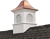 Good Directions Ridgefield Vinyl Cupola with Copper Roof, 30 x 50"