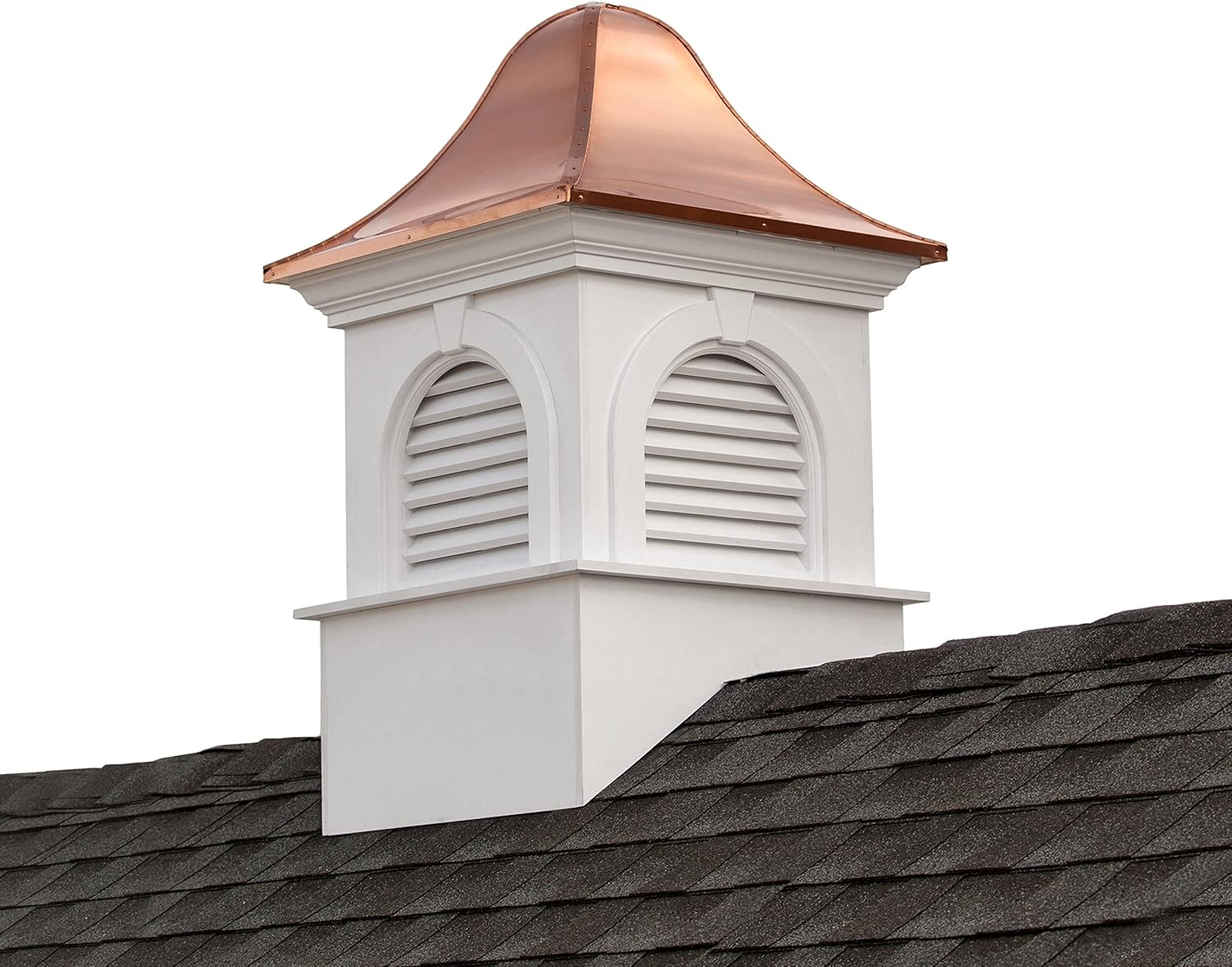 Good Directions Ridgefield Vinyl Cupola with Copper Roof, 30" x 50"