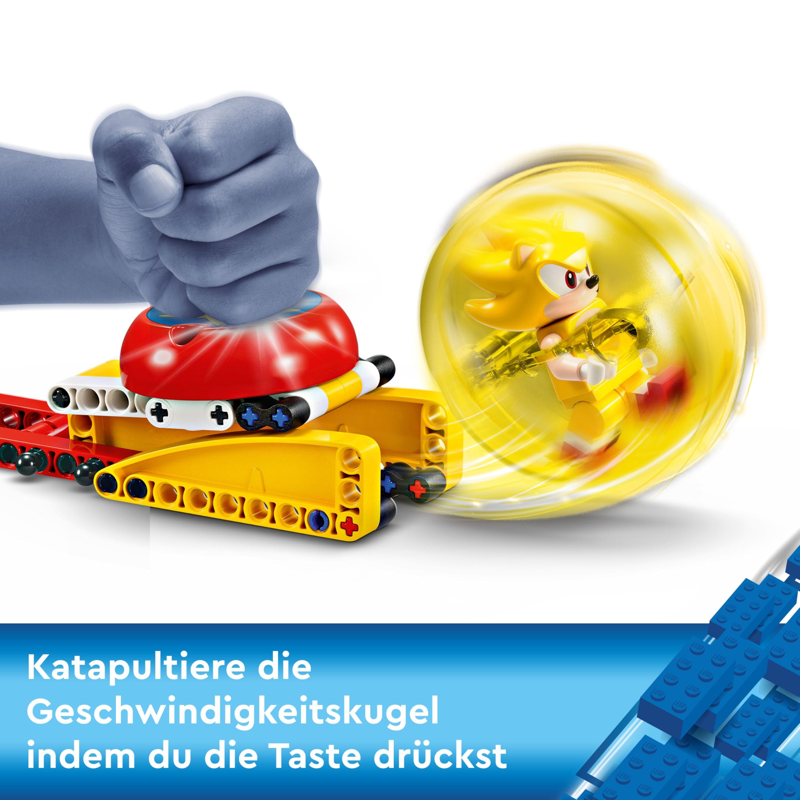 LEGO Sonic the Hedgehog Super Sonic vs. Egg Drillster, Abenteuer-Spielset zum Videospiel, Geschenk für Kinder, Set mit Shadow und Dr. Eggman für Jungen und Mädchen ab 8 Jahren 76999