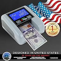 Vista 8 de Cassida Quattro Detector Automático Rápido de Billetes Falsificados con Sensores Avanzados (UV,MG,IR,MT,Grosor,Tamaño) - Alimentación en Todas