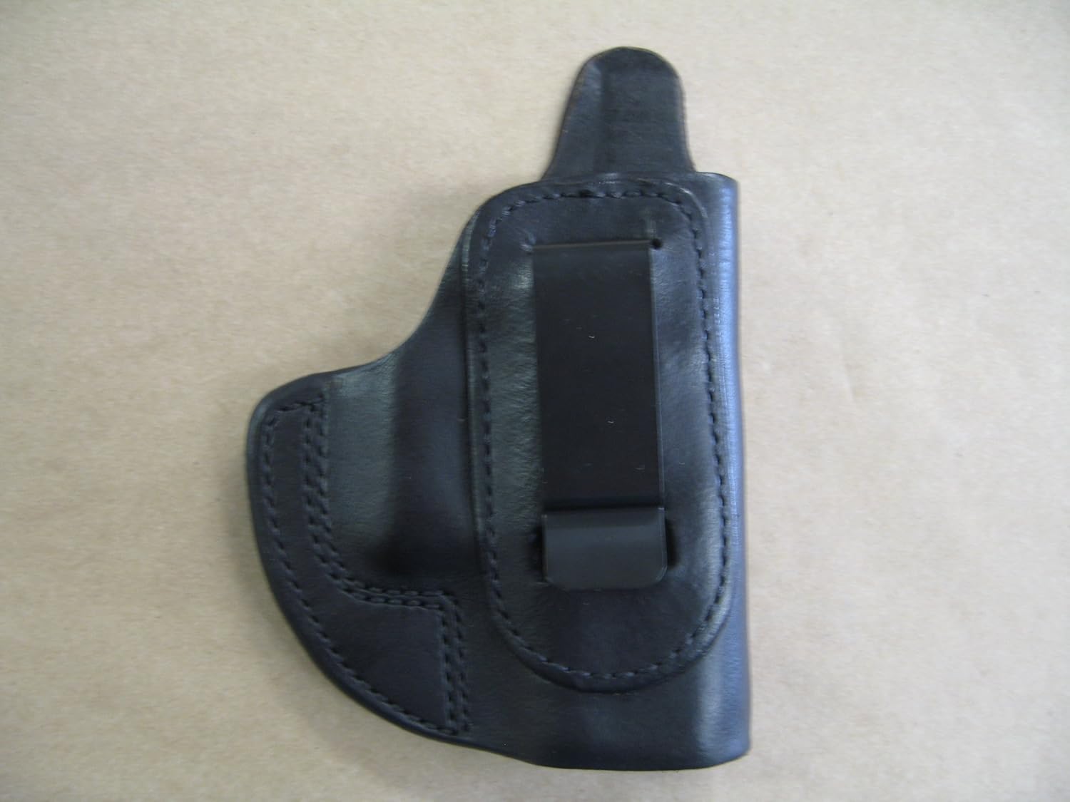 Azula Gun Holsters Kahr PM9, CM9, MK9 IWB Molded Leather Inside Waistband Concealed Carry Holster Black RH
