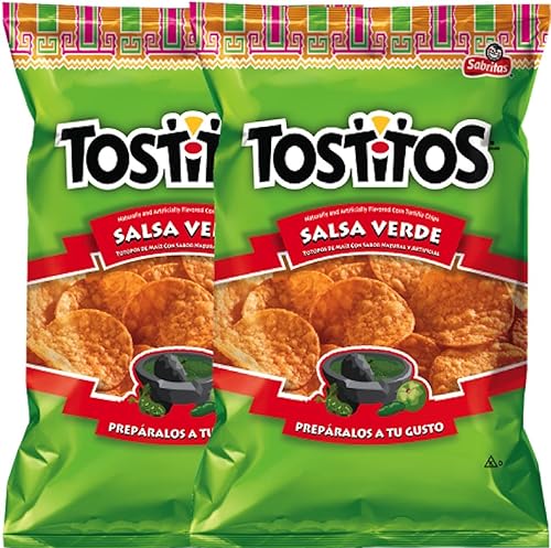 Tostitos Salsa Verde Flavored Tortilla Chips To Dip Snack Care