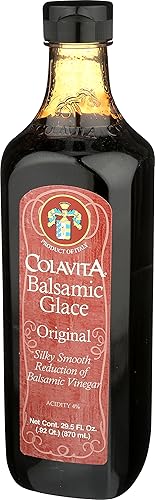 Miniatura 6 de Colavita Aceite de oliva virgen extra, primero prensado en frío, (2 litros) 68 onzas líquidas (paquete de 1) y glaseado balsámico (glaseado), 29.5