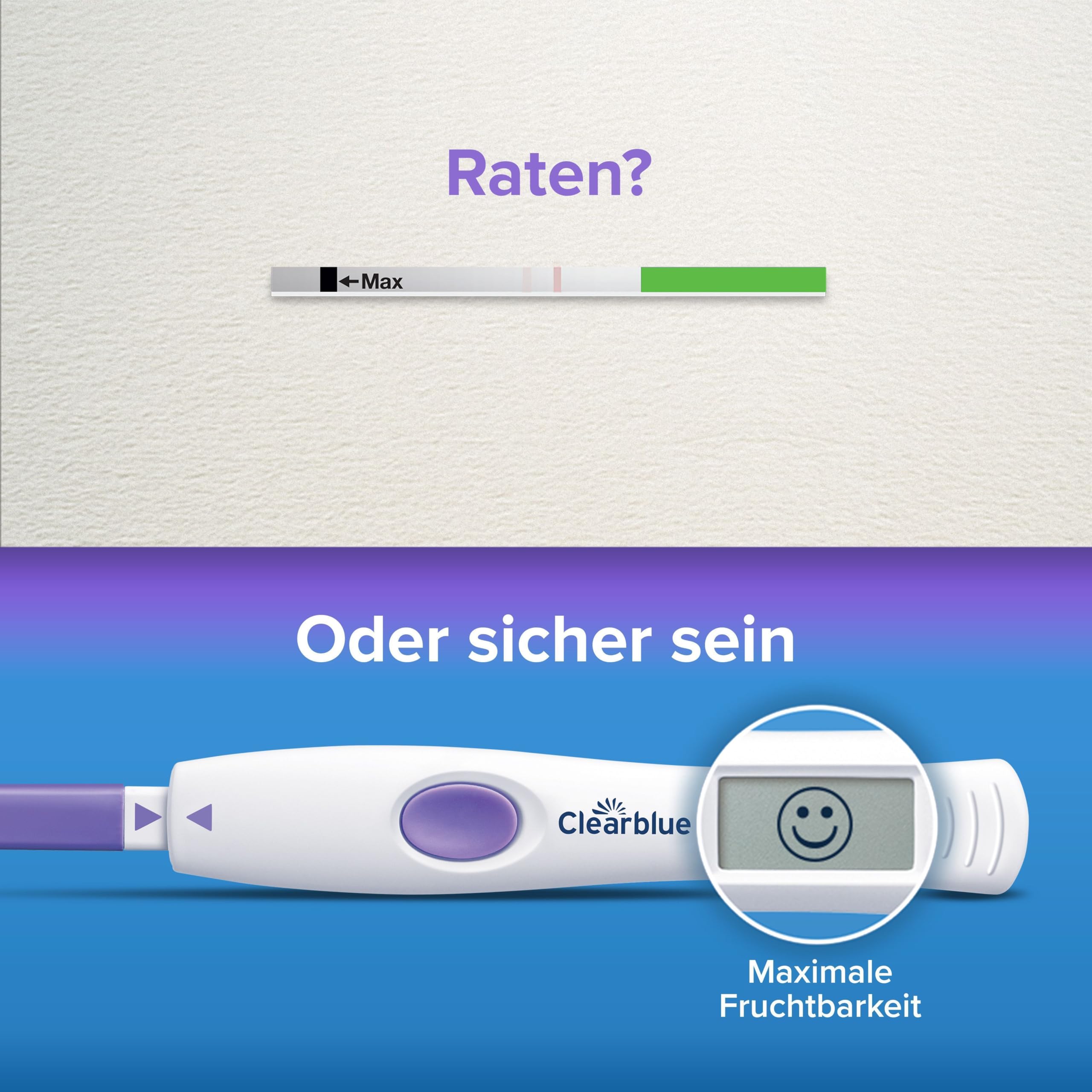 CLEARBLUE Test d'ovulation innovant & numérique Noir