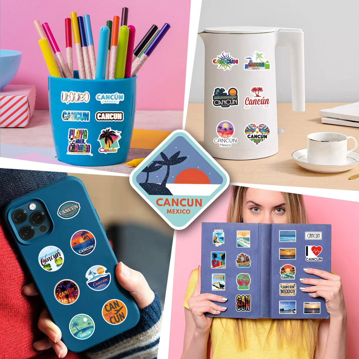 62Pcs Stickers Pack, Cute Cartoon Game Vinyl Waterproof Decals For Water Bottle,Laptop,Phone,Skateboard,Scrapbooking,Journaling For Party Favor Supply Decor