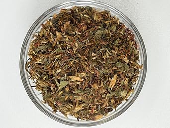 Alkaline Herb Shop Red Clover Cut & Sifted 4 oz - Organic or Wildcrafted Trifolium Pratense (Trebol Rojo) from Albania - For Red Clover Tea - No Fillers, No Additives