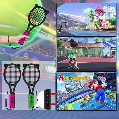 Miniatura 2 de 2023 Switch Sports Accessories Bundle-SLLFLY 12 in 1 Family Sports Accessories Kit for Nintendo Switch Sports GamesGolf Clubs for Mario Golf Super