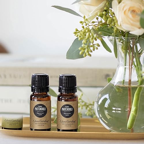 Miniatura 2 de Edens Garden Aceite esencial ligero de pachulí, 100% puro, grado premium, sin diluir, natural, terapéutico, aromaterapia, lo mejor para difusor,