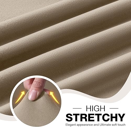 Miniatura 2 de TAOCOCO Fundas para sillas reclinables, tela de poliéster elástico, 3 piezas para sillones reclinables grandes, suaves, transpirables y respetuosos