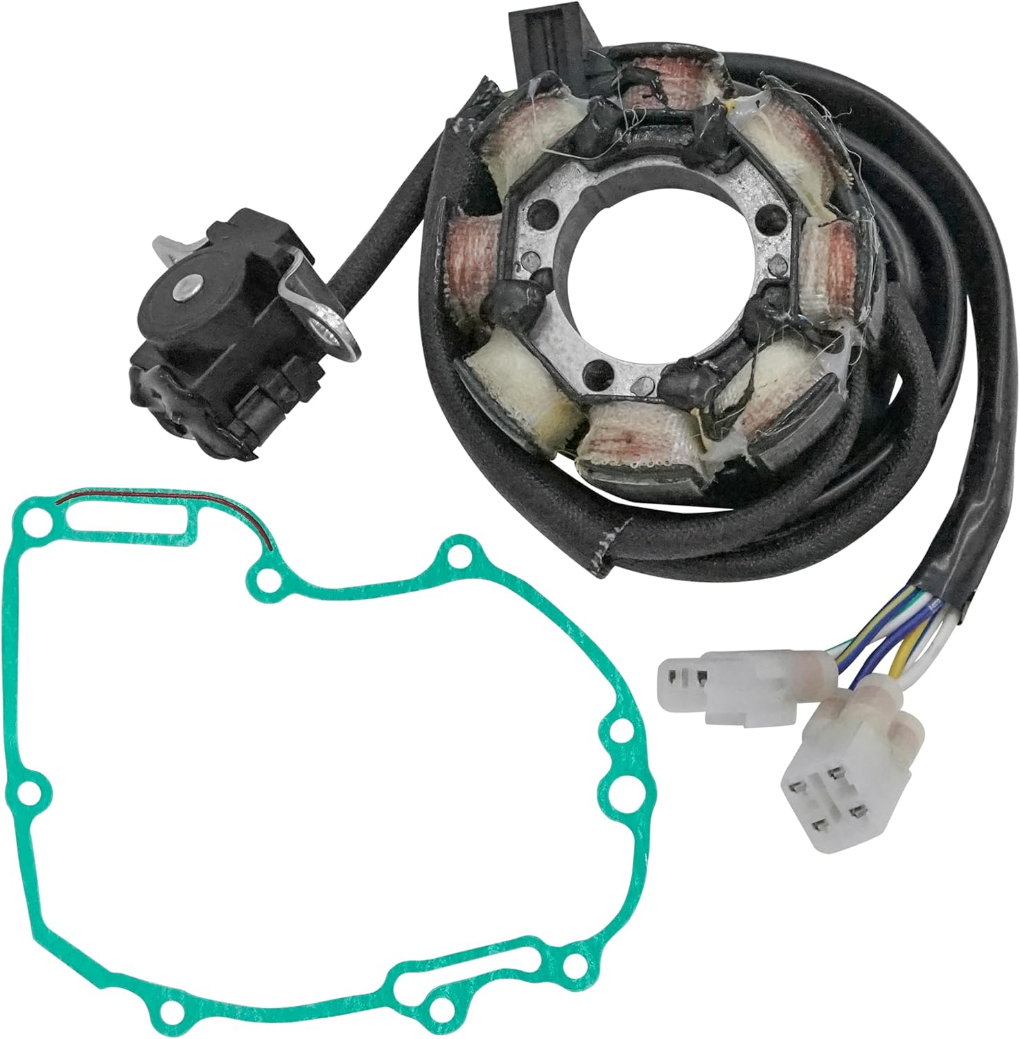 Caltric Stator and Gasket Compatible With Honda Crf250X Crf250 X 2004 2005 2006 2007 2008 2009-2017