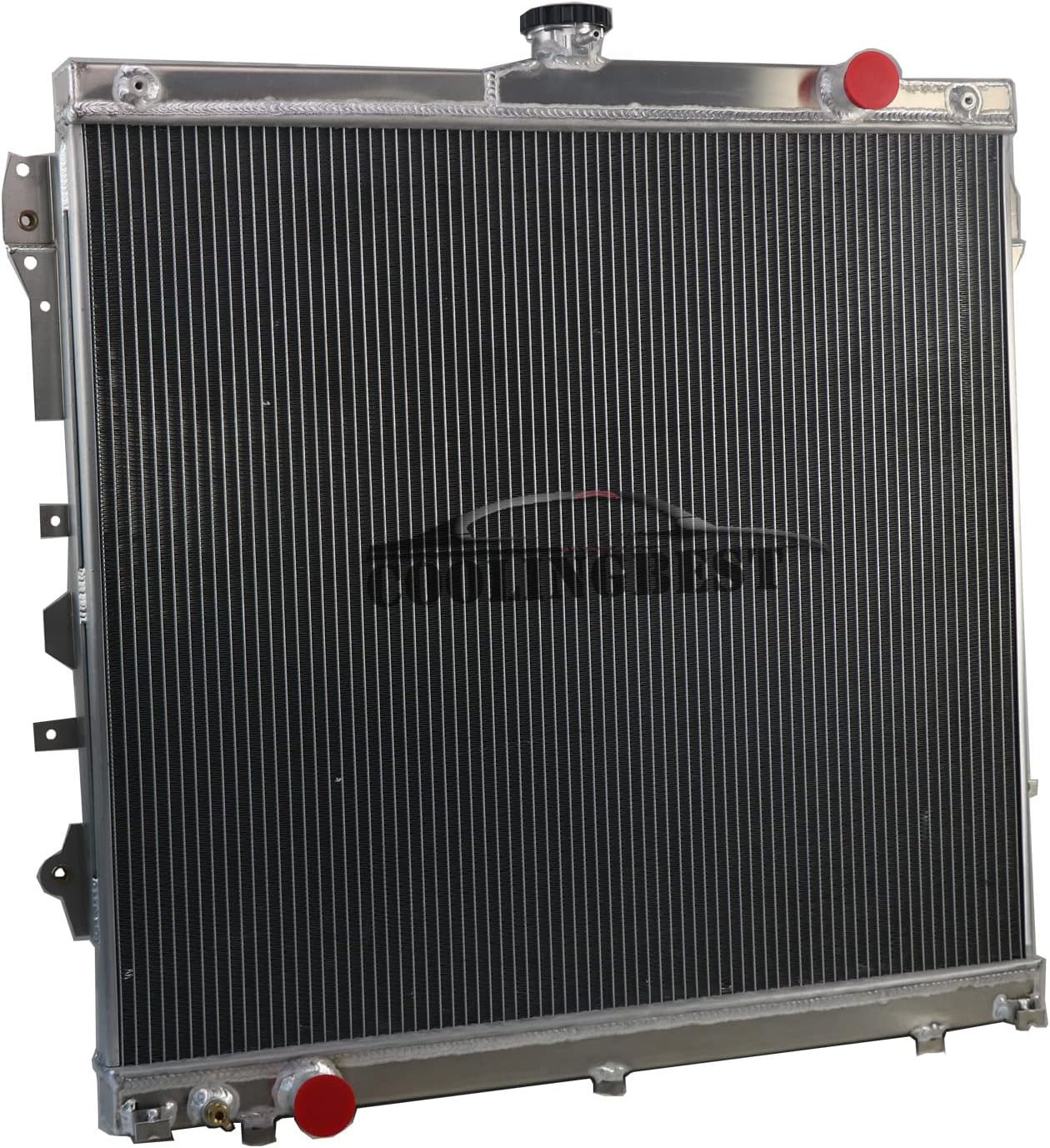 Aluminum Radiator for 2007-2014 Toyota Tundra Sequoia 4.6 5.7 V8 3 Row Radiators 2008 2009 2010 2011 2012 2013