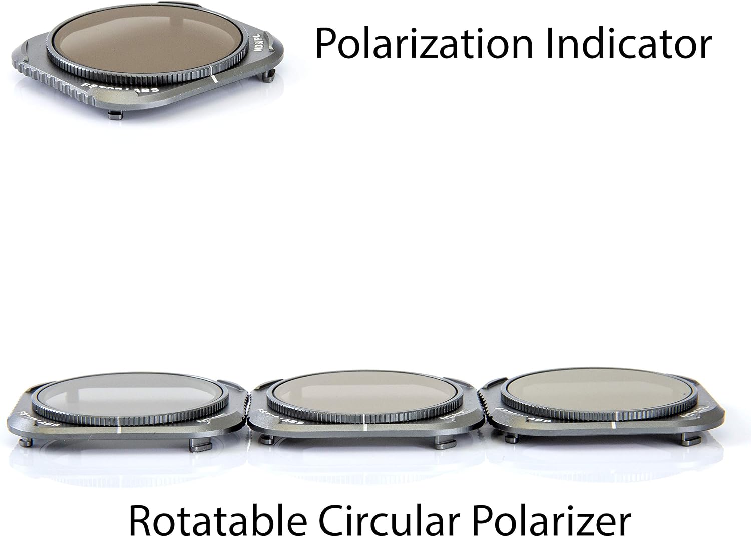 Lens Filters for DJI Mavic 2 Pro Camera Lens Set, Multi Coated Filters Pack Accessories (6 Pack) ND4, ND8, ND16, ND4/CPL, ND8/CPL, ND16/CPL, Upgraded: Works with Gimbal Cover