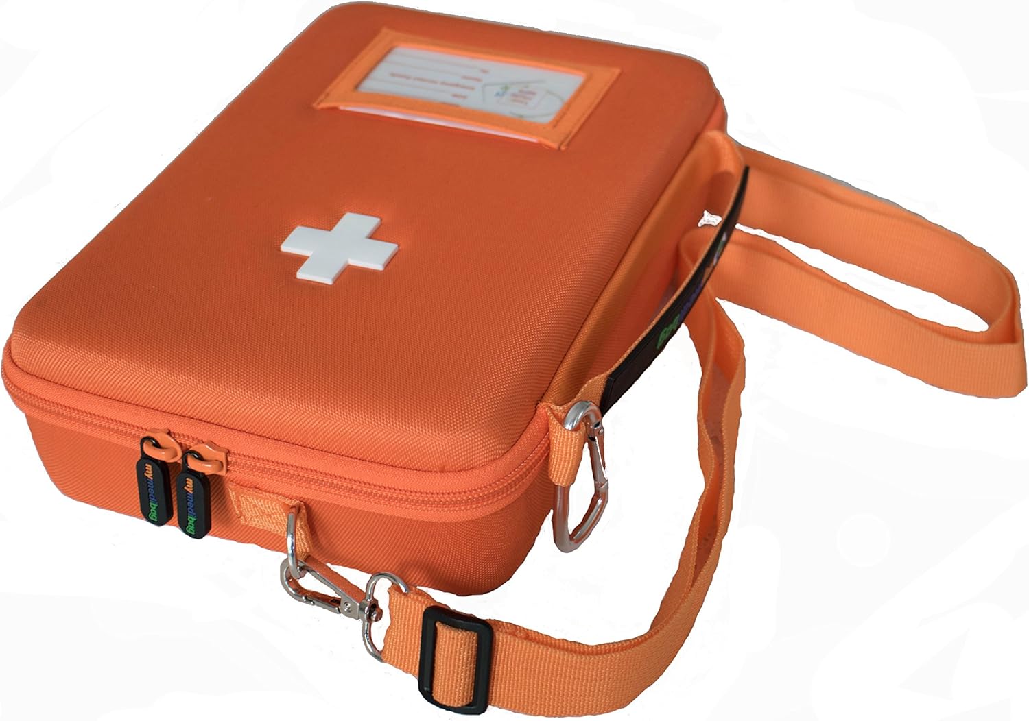 Hardcase Insulated - LARGE A5 and shoulder strap - Medication Bag for Allergy and Asthma - Highly Visible and Noticeable in the case of an Emergency