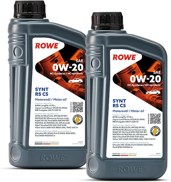ROWE HIGHTEC SYNT RS C5 SAE 0W-20 OIL-CODE 20379-0010-99 (5) - 3