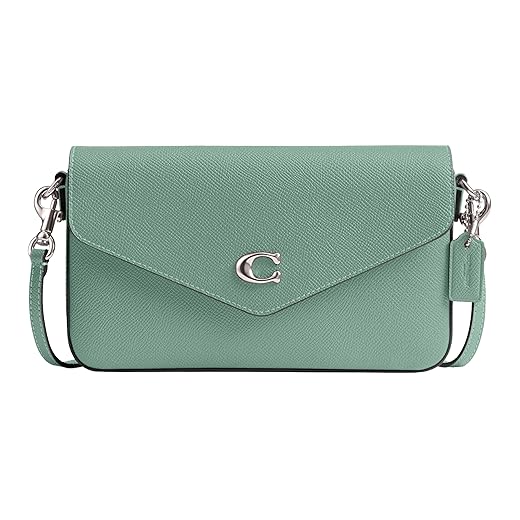 Coach Cross Grain Leather Wyn Crossbody, Black, One Size