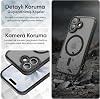 MattCover Series Back Matte Polycarbonate Edges Silicone and Corners Reinforced Camera Protected Thin Silicone Case Compatible with MagSafe for Minesk iPhone 17 (Magnetic, 17)