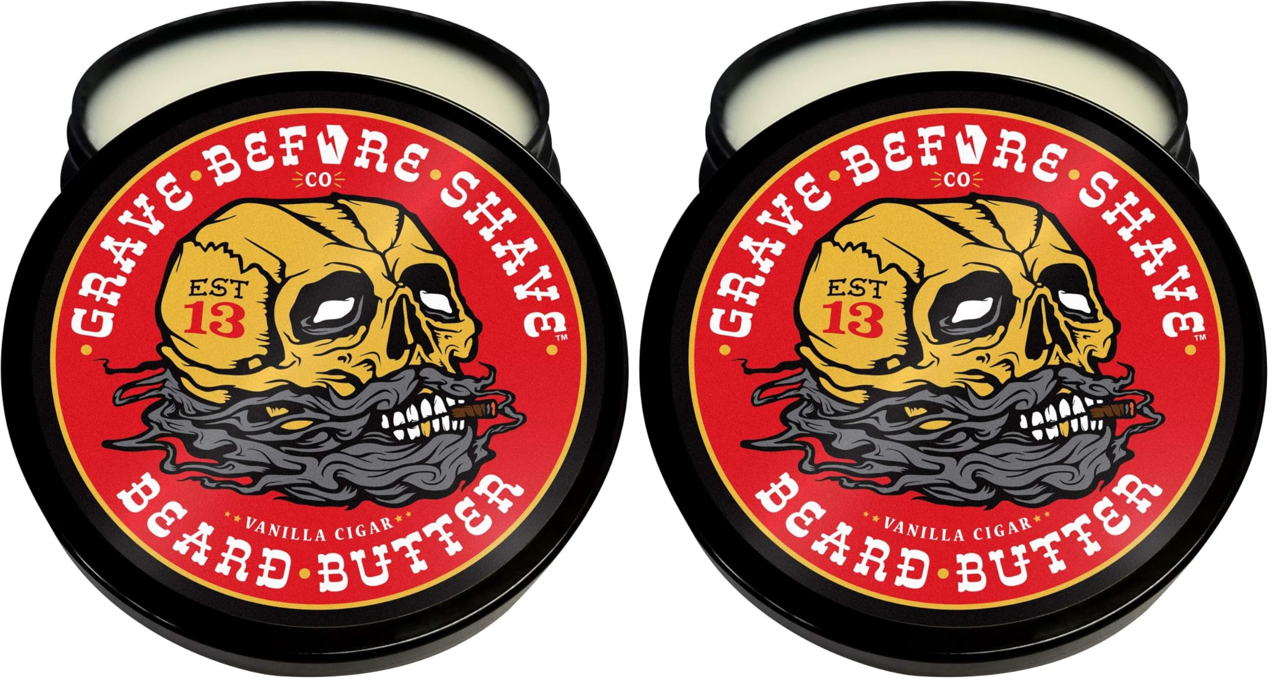 Grave Before Shave Cigar Blend Beard Butter, 4 oz