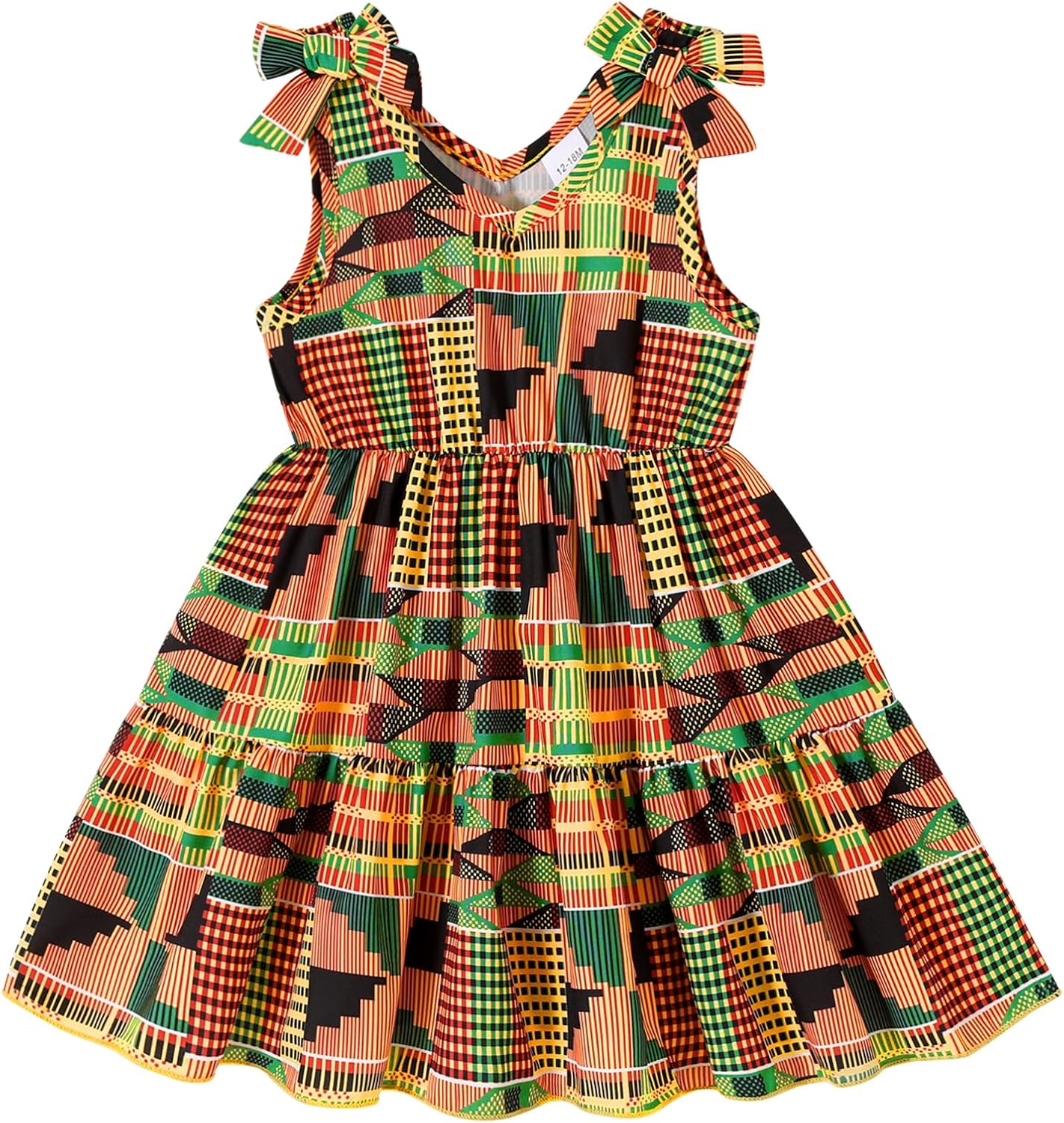 Toddler Baby Girl Dress African Clothes Girls Dashiki Ankara Dresses Kids African Clothing