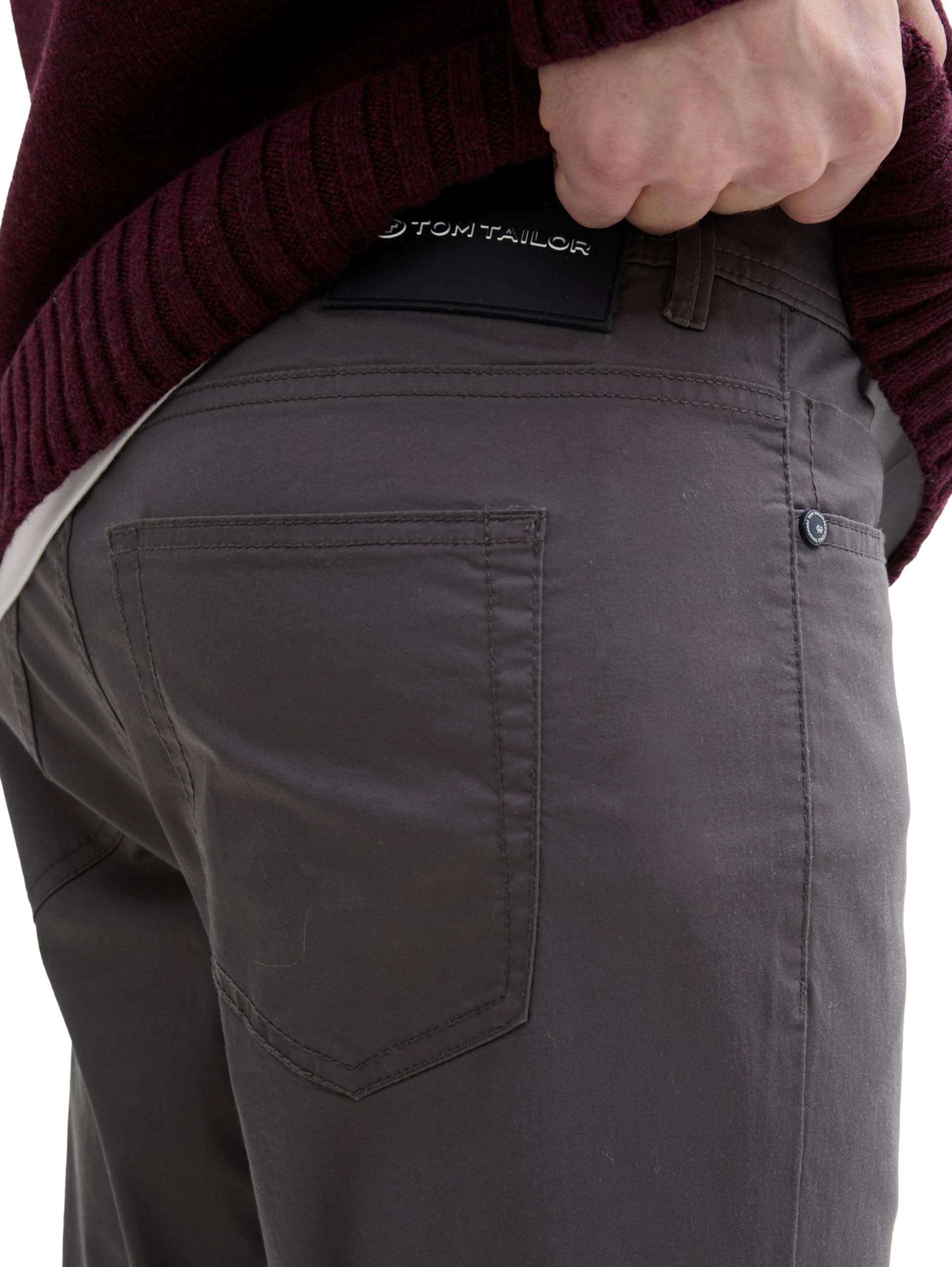 Tom Tailor Stoffhose JOSH im Five-Pocket Style – Bild 2