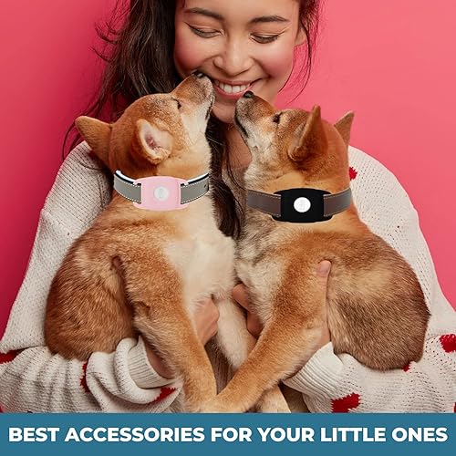 Miniatura 4 de Tile Mate (2022) y combo de collar de mascota, rastreador Bluetooth, localizador alcance de hasta 250 pies. Batería de hasta 3 años. Resistente al