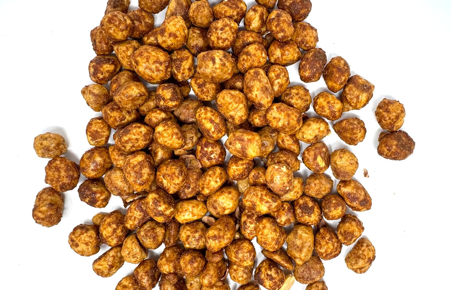 Spicy Toffee Peanuts, Cayenne Coated Butter Toffee Peanuts, Sweet and Spicy Snack Resealable 32 Ounce