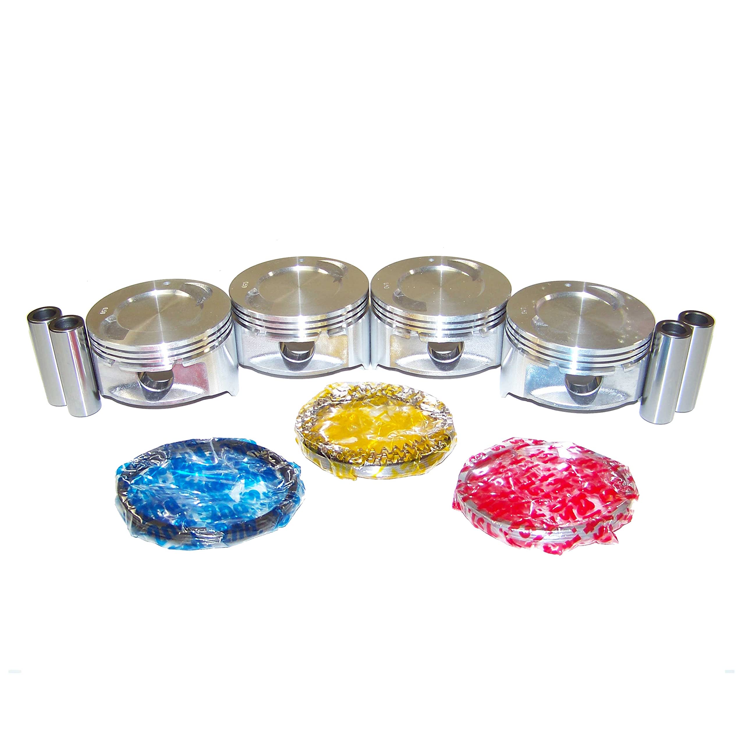 DNJ PRK453A Piston and Ring Kit for 1998-2001 Ford Mazda B2500 Ranger 2.5L L4 8V SOHC 153cid