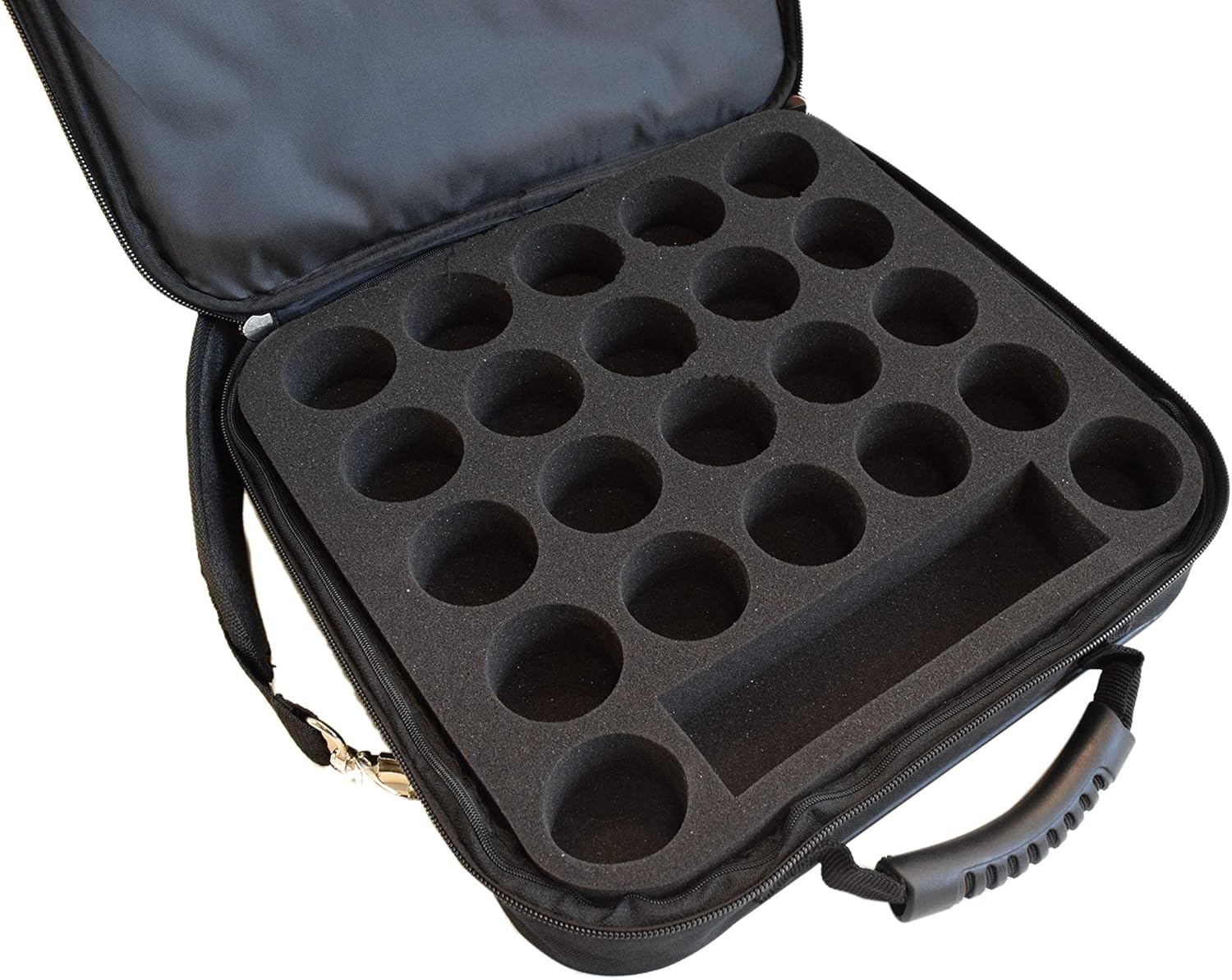 HAN'S DELTA Billiard Depot Nylon Snooker Billiard Pool Balls Carrying Travel Case, (Choose Billiard or Snooker Balls)