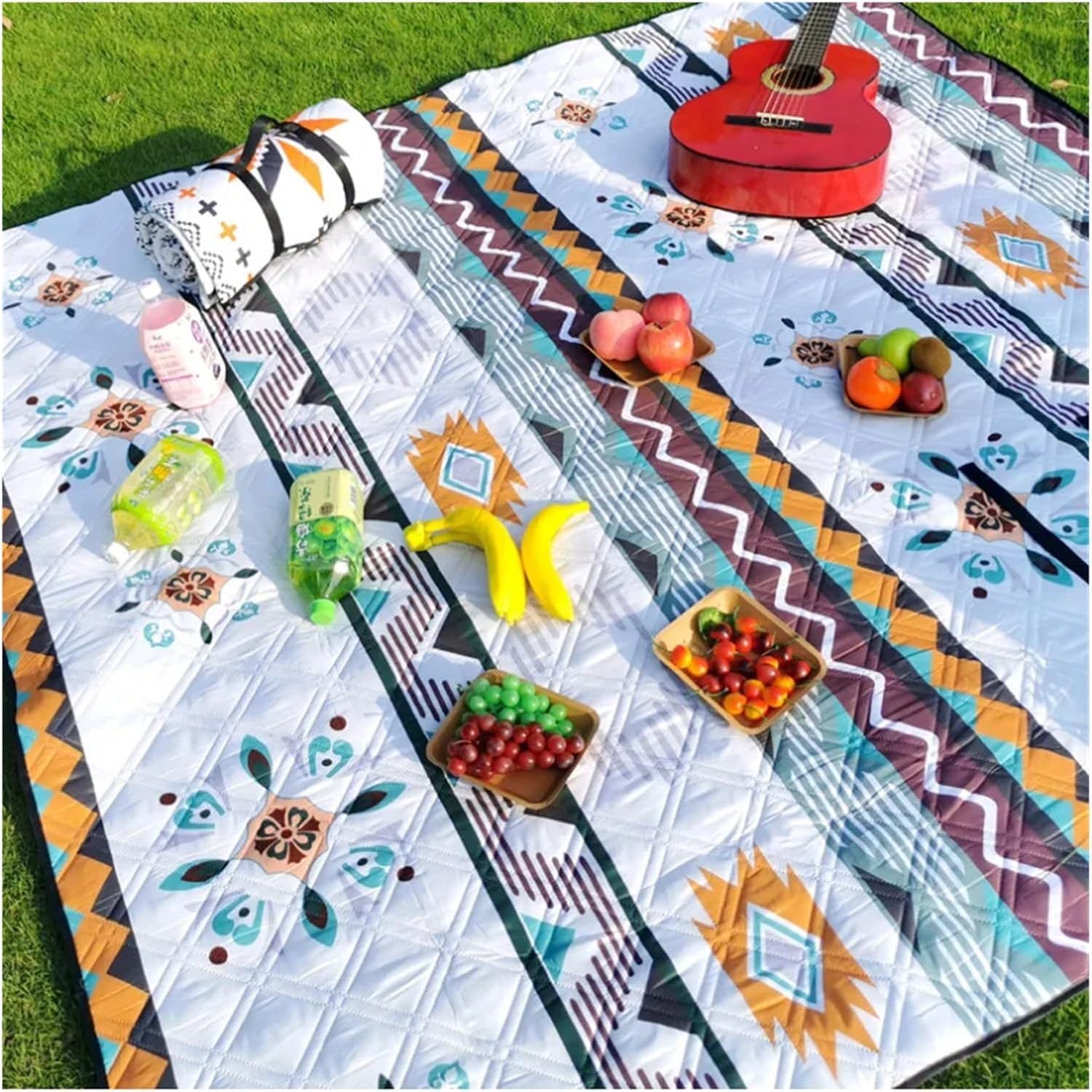 Aluminium Sleeping Mat Outdoor Camping Mat, Picnic, Beach Waterproof Portable Tent Sleeping, Double-Sided Aluminum Film