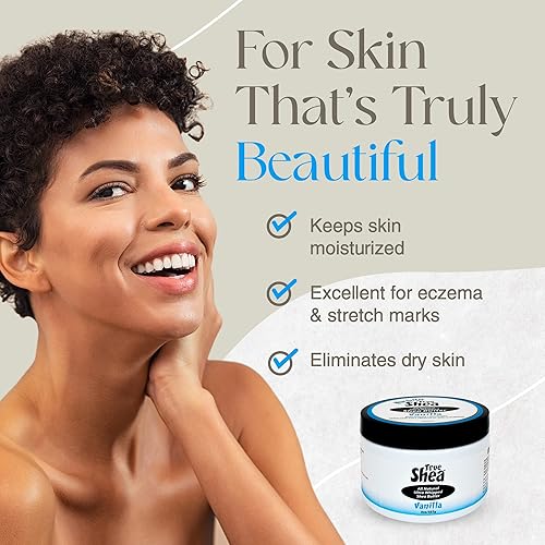 Miniatura 8 de True Shea - Manteca de karité batida africana hidratante, kiwi, imprescindible para el cuidado de la piel natural, hecha de manteca de karité cruda