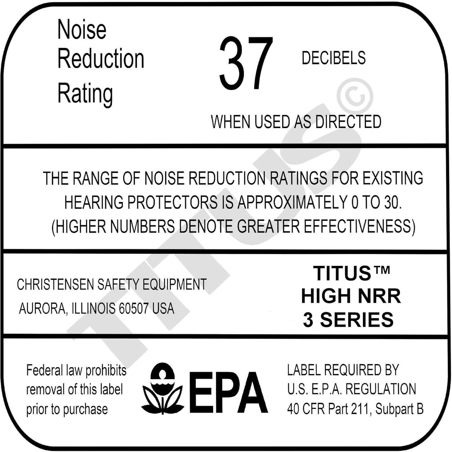 Titus 3 Series - 37 NRR Noise Reduction Hearing Protection & G45 Z87+ Safety Glasses Combos (Red, Mirrored)