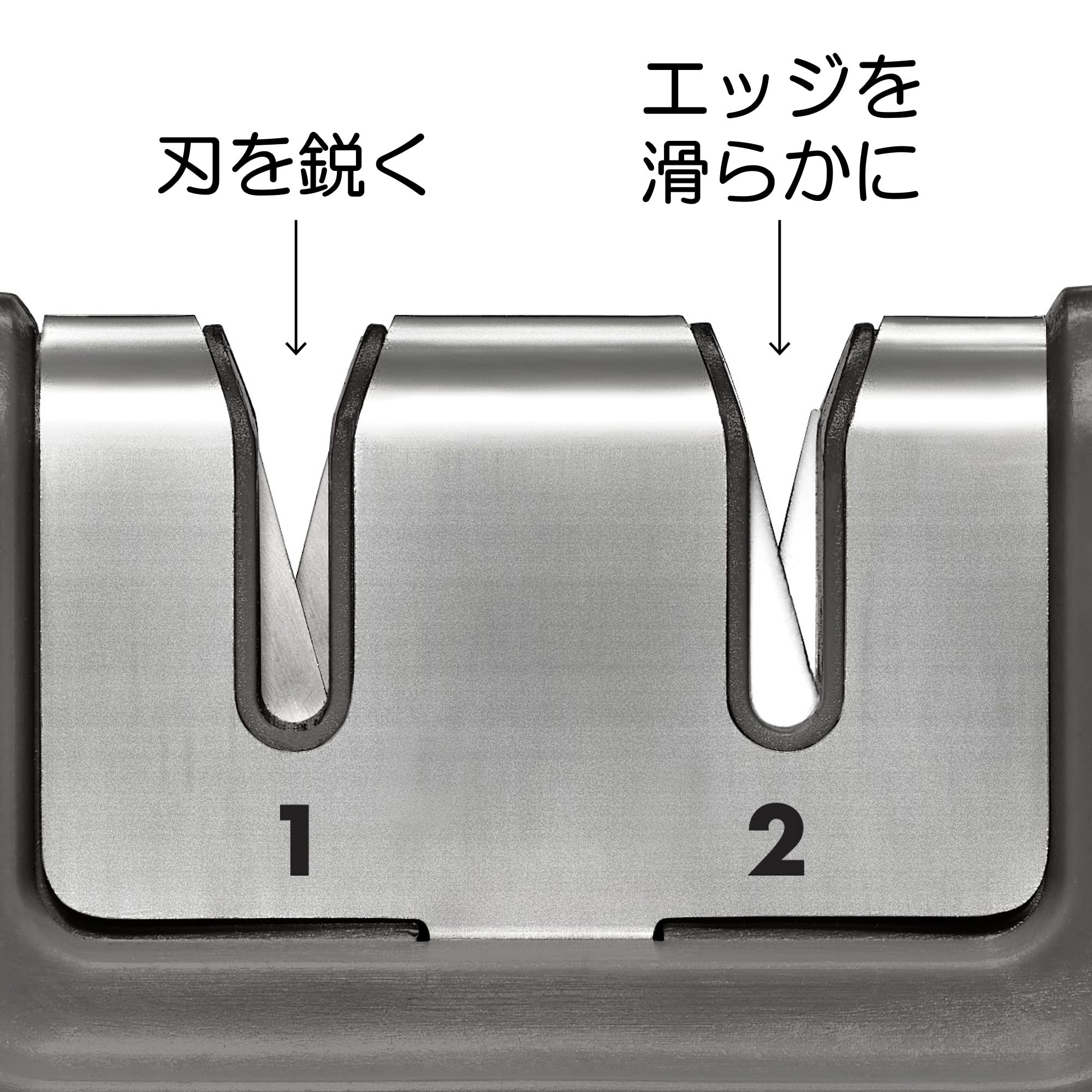 Amazon｜OXO コンパクト シャープナー 包丁研ぎ 小さめ 両利き 簡単