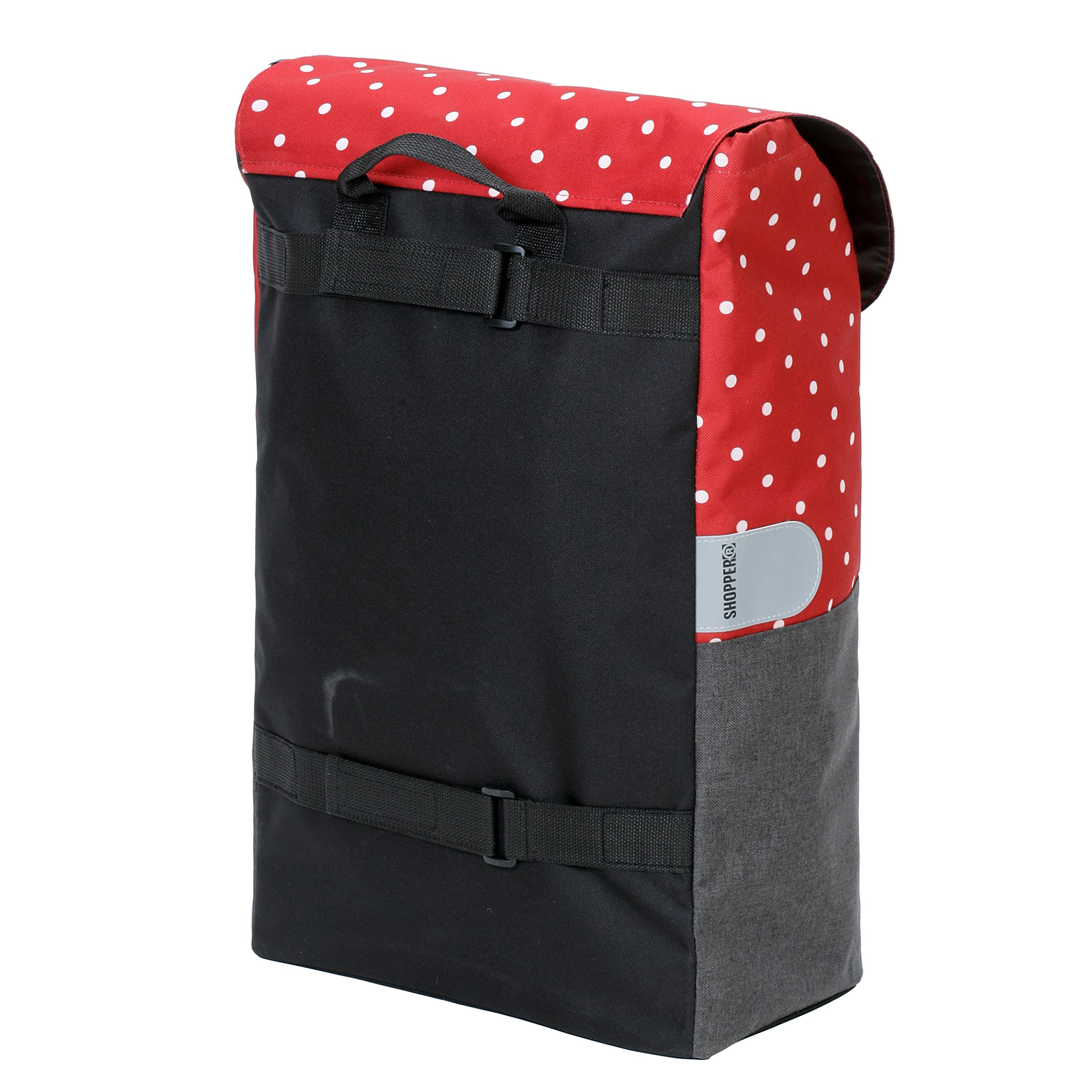 ANDERSEN Einkaufstrolley - Treppensteiger Scala Shopper Duko rot 36 L Shopping,wasserabweisend, leichtgängig, Räder abnehmbar, Treppensteiger
