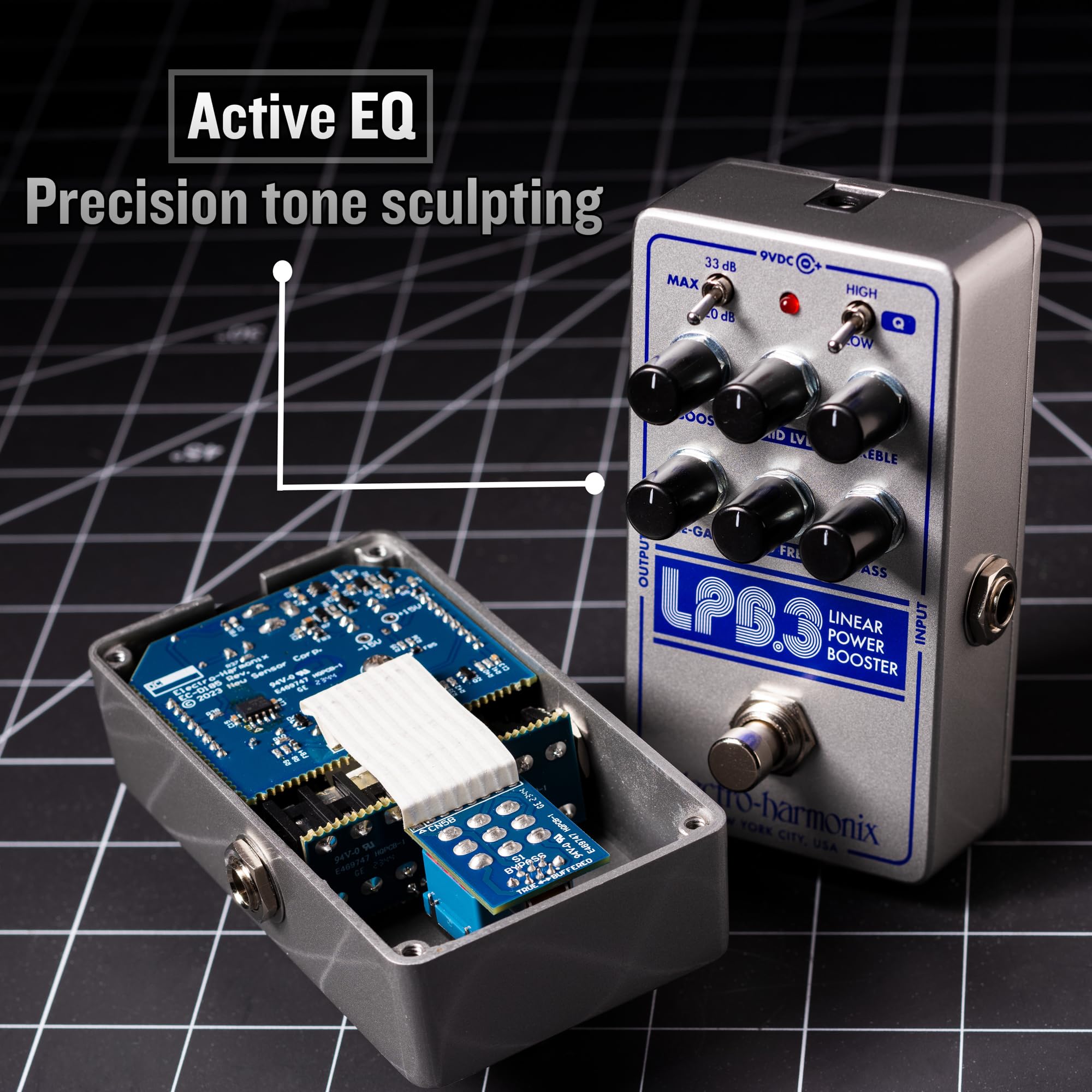 Amazon | Electro-Harmonix LPB-3 リニアパワーブースター&EQペダル