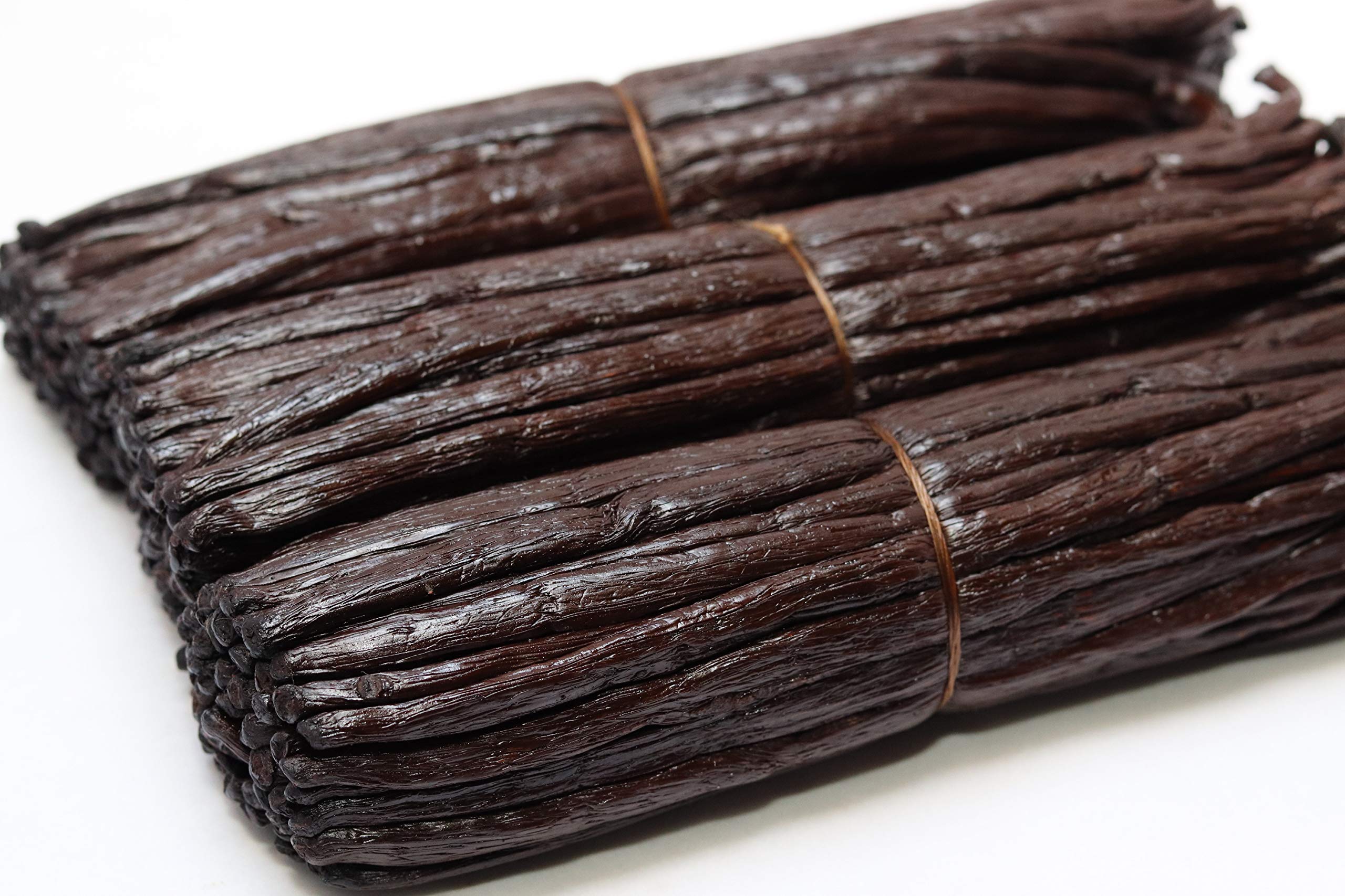 Baccelli di vaniglia bourbon del Madagascar, qualità gourmet,17-19 cm x 10 pezzi