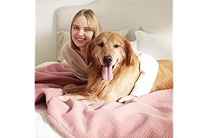 Lesure: Pink Waterproof Dog Blanket