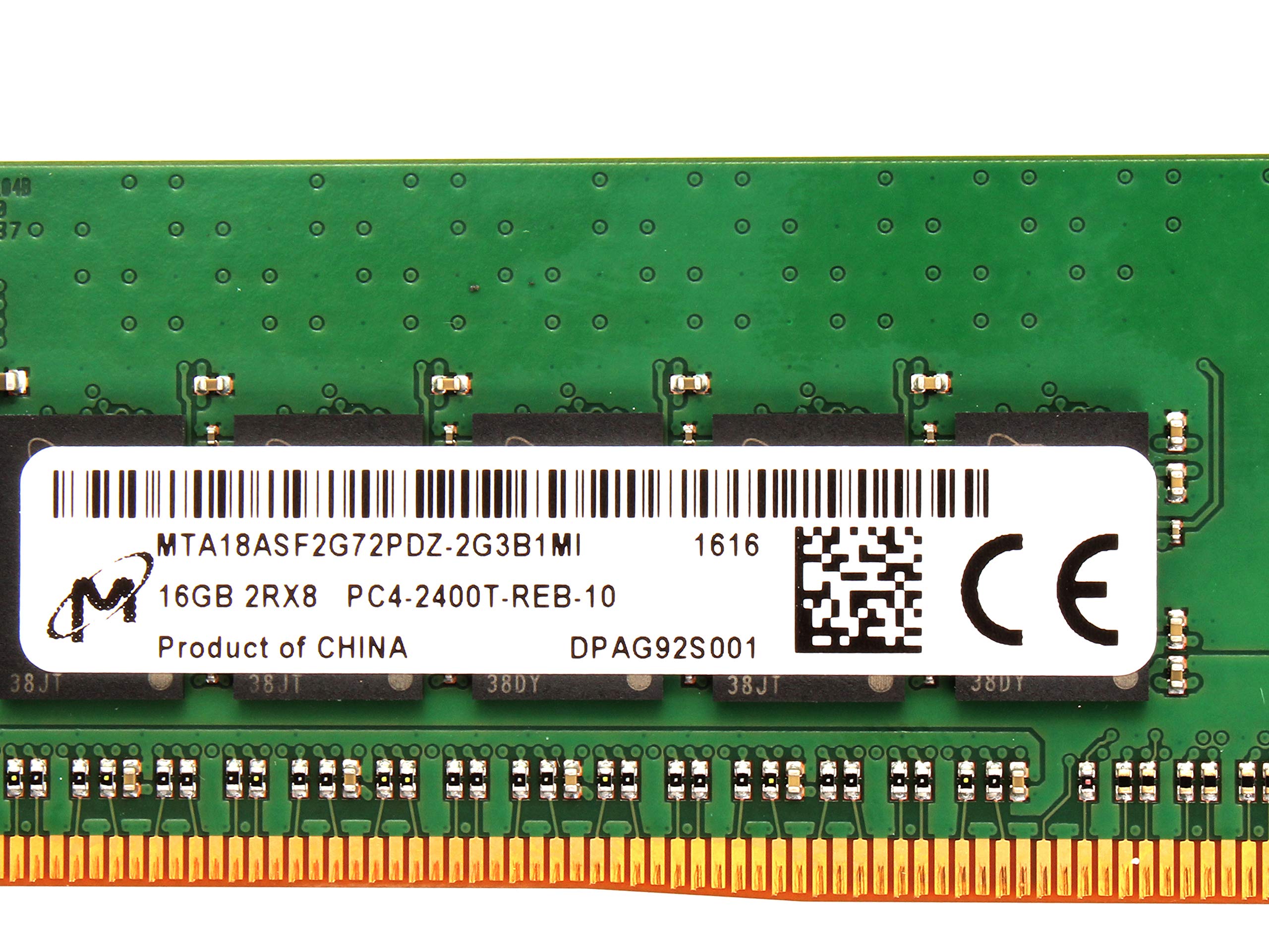 Amazon | MICRON 16GB PC4-2400T-R レジスタード ECCメモリ PC4-19200 
