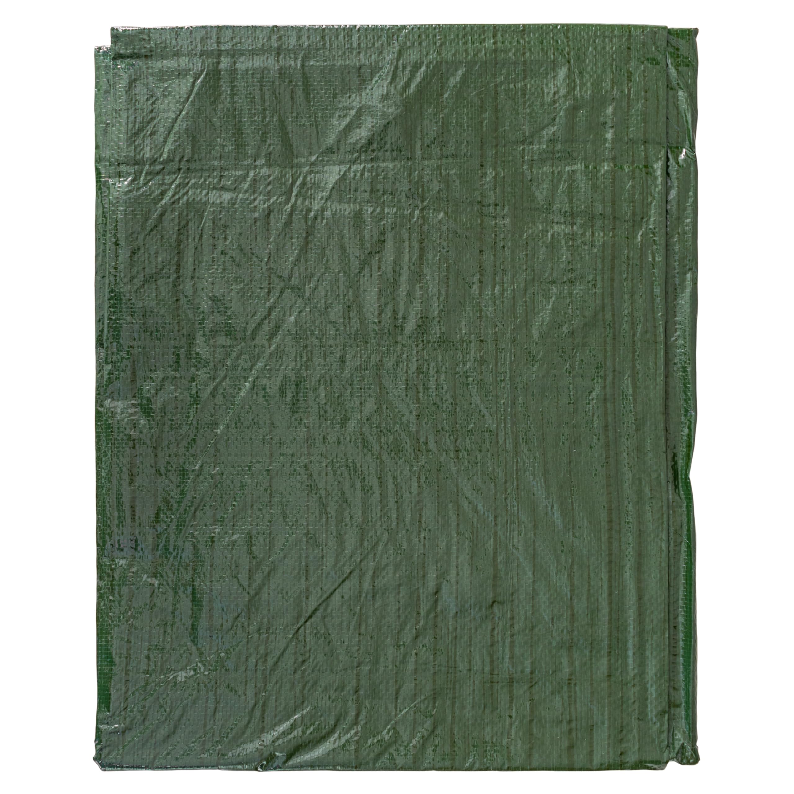 Tarpaulin Regular And Heavy Duty Waterproof Cover Tarp Ground Sheet Multi Sizes Transparent Blue Silver Clear Camo Army (Green (90GSM), 8 x 12 m) โ image 1
