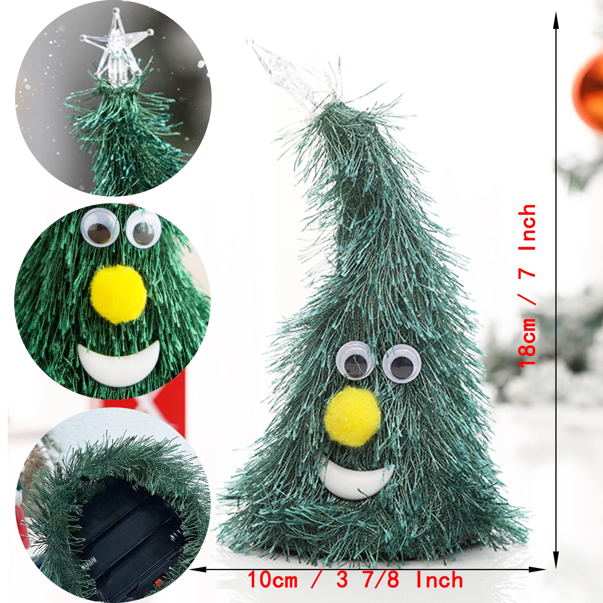 Amazon.co.jp: Banllis 歌う踊るクリスマスツリー、きらめく星