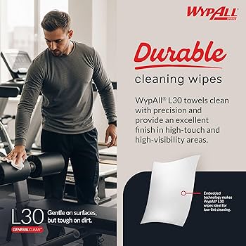 Amazon.com: WypAll GeneralClean L30 Cloths Heavy Duty Cleaning