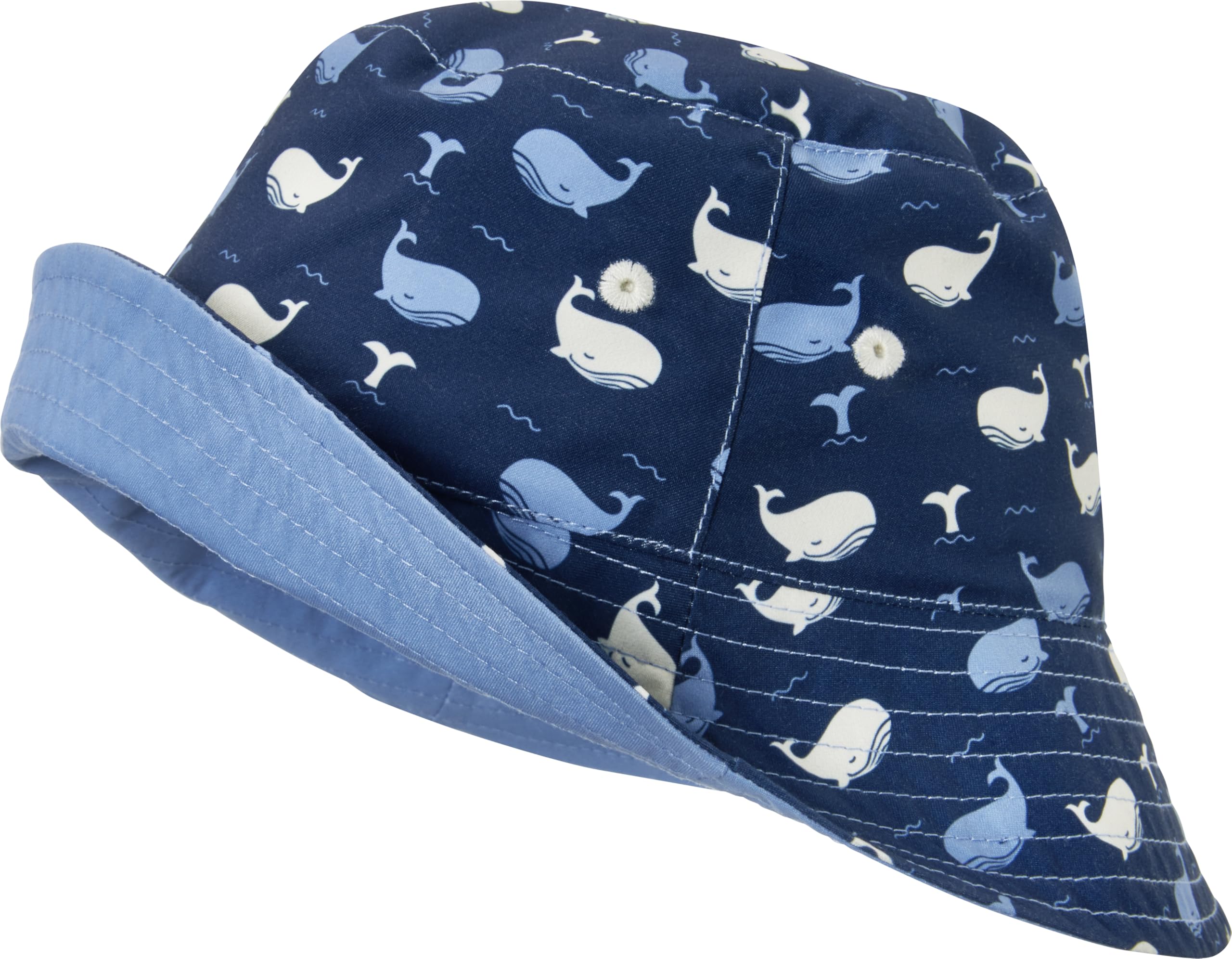 Playshoes Sombrero de protección UV, ballena, 51