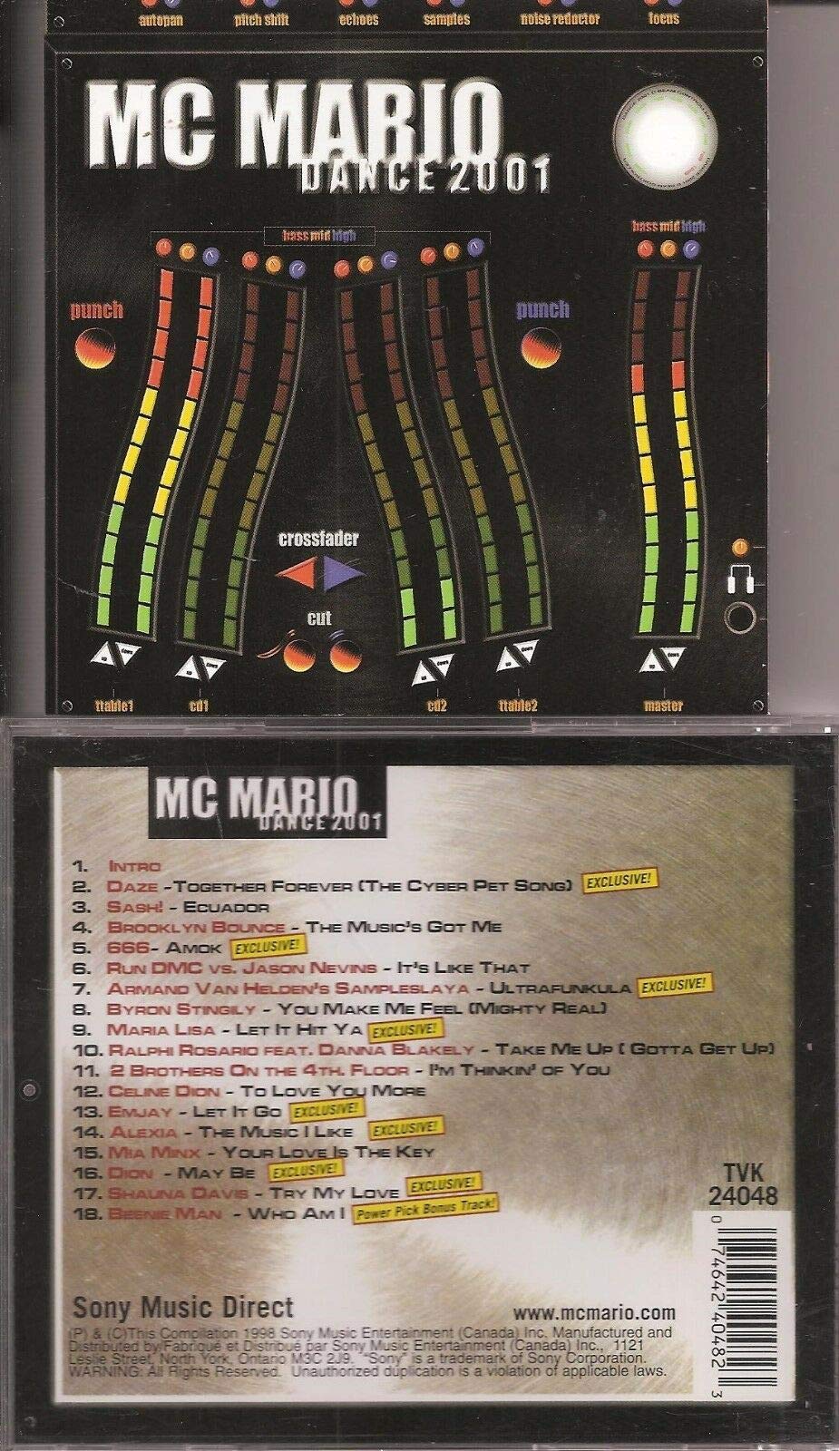 MC Mario Dance 2001 [Audio CD]